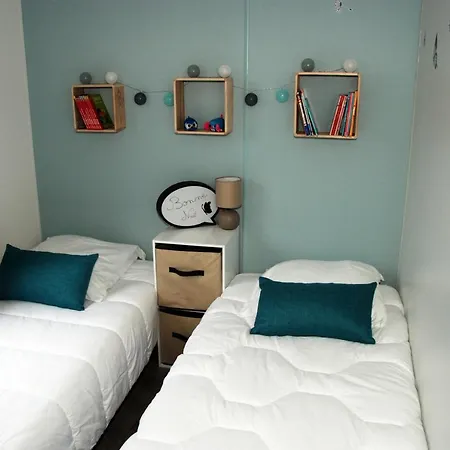 Mobilhome 2ch Climatise-terrasse Fermee-4 Velos-camping 4 Etoiles Les Charmettes